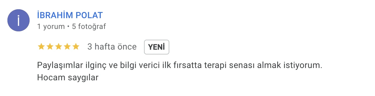 Online Uzman Terapist Ali Baygün