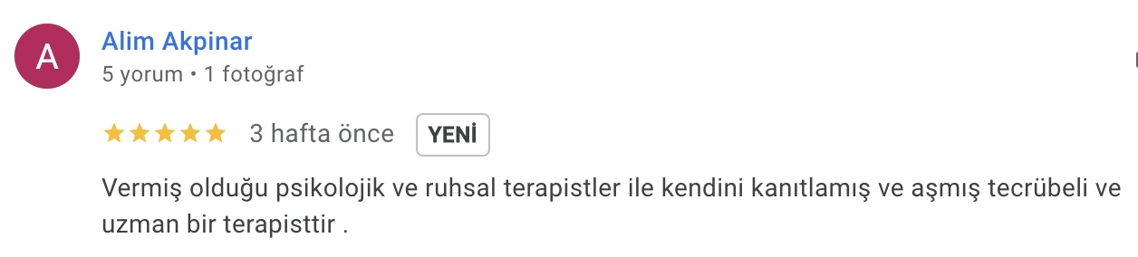 Uzman Aile Terapisi Ali Baygün